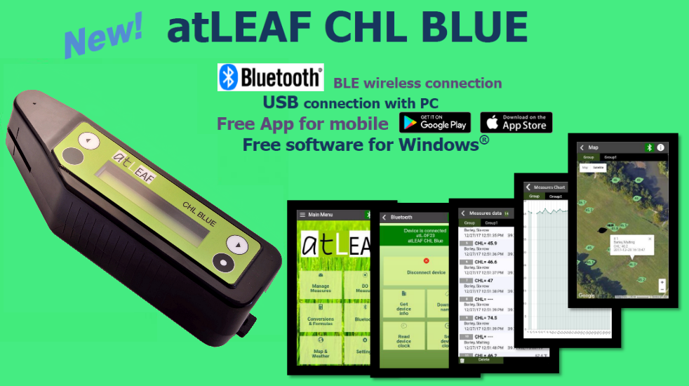 BLUE Chlorophyll meter